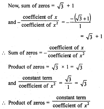 RD Sharma Class 10 Solutions Chapter 2 Polynomials Ex 2.1 11