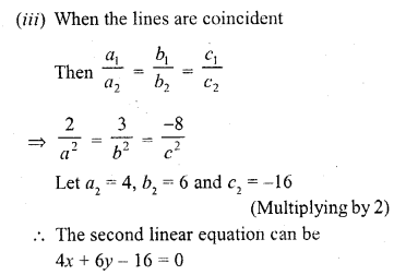 RD Sharma Class 10 Solutions Chapter 3 Pair of Linear Equations in Two Variables Ex 3.1 12