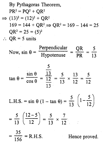 RD Sharma Class 10 Solutions Chapter 10 Trigonometric Ratios Ex 10.1 43