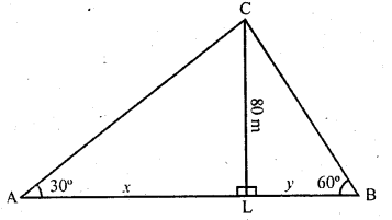 RD Sharma Class 10 Solutions Chapter 12 Heights and Distances Ex 12.1 74