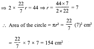 RD Sharma Class 10 Solutions Chapter 13 Areas Related to Circles Ex 13.1 3