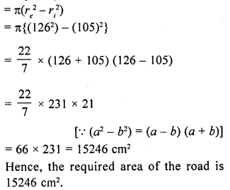 RD Sharma Class 10 Solutions Chapter 13 Areas Related to Circles Ex 13.1 30