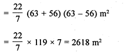 RD Sharma Class 10 Solutions Chapter 13 Areas Related to Circles Ex 13.1 42