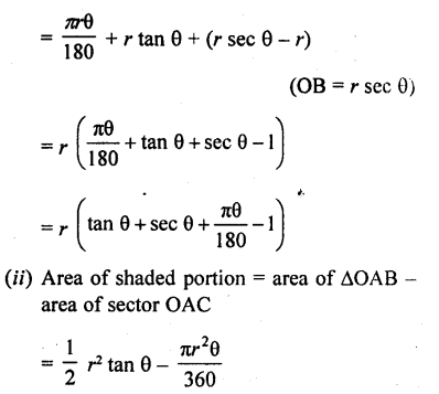 RD Sharma Class 10 Solutions Chapter 13 Areas Related to Circles Ex 13.2 36