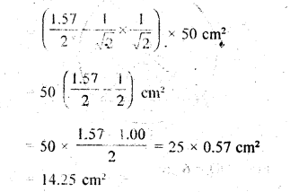 RD Sharma Class 10 Solutions Chapter 13 Areas Related to Circles Ex 13.3 9