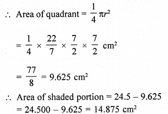 RD Sharma Class 10 Solutions Chapter 13 Areas Related to Circles Ex 13.4 107