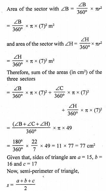 RD Sharma Class 10 Solutions Chapter 13 Areas Related to Circles Ex 13.4 119