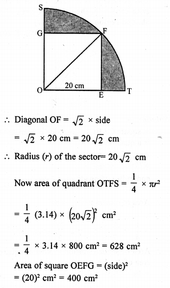 RD Sharma Class 10 Solutions Chapter 13 Areas Related to Circles Ex 13.4 47