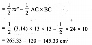 RD Sharma Class 10 Solutions Chapter 13 Areas Related to Circles Ex 13.4 50