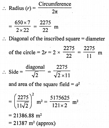 RD Sharma Class 10 Solutions Chapter 13 Areas Related to Circles Ex 13.4 55