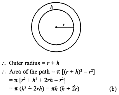 RD Sharma Class 10 Solutions Chapter 13 Areas Related to Circles MCQS 30