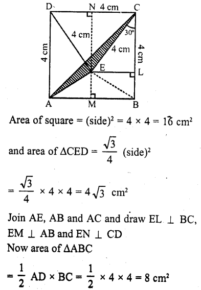 RD Sharma Class 10 Solutions Chapter 13 Areas Related to Circles MCQS 65