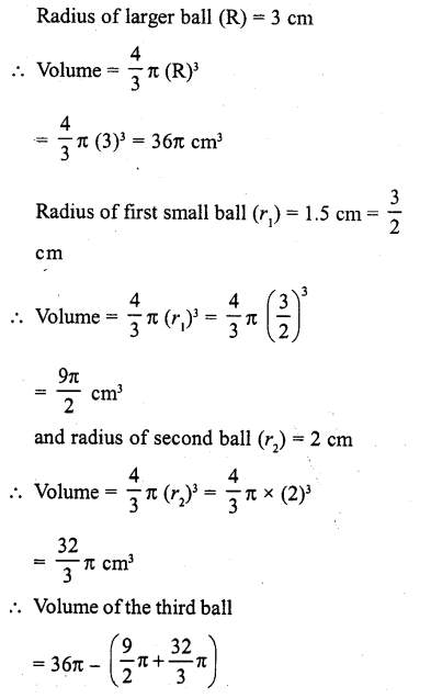 RD Sharma Class 10 Solutions Chapter 14 Surface Areas and Volumes Ex 14.1 3