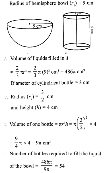 RD Sharma Class 10 Solutions Chapter 14 Surface Areas and Volumes Ex 14.1 44