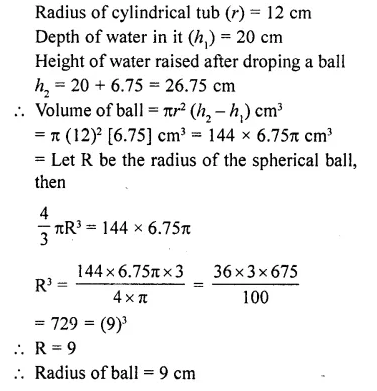 RD Sharma Class 10 Solutions Chapter 14 Surface Areas and Volumes Ex 14.1 45