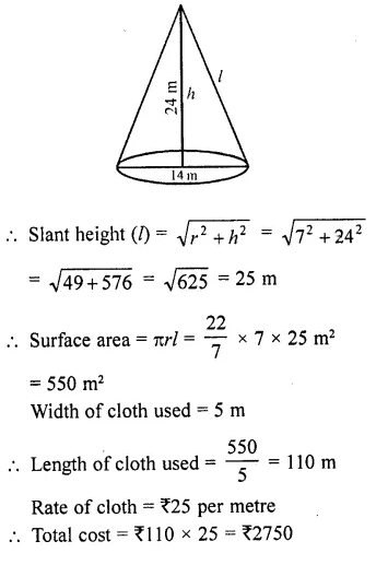 RD Sharma Class 10 Solutions Chapter 14 Surface Areas and Volumes Ex 14.1 64