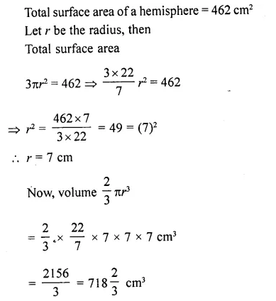 RD Sharma Class 10 Solutions Chapter 14 Surface Areas and Volumes Ex 14.1 70