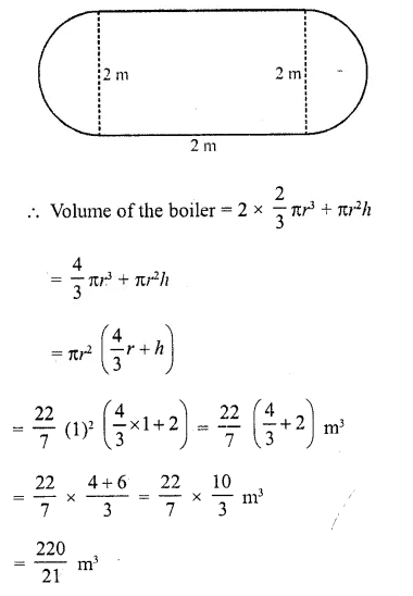 RD Sharma Class 10 Solutions Chapter 14 Surface Areas and Volumes Ex 14.2 17