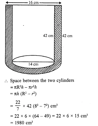 RD Sharma Class 10 Solutions Chapter 14 Surface Areas and Volumes Ex 14.2 22