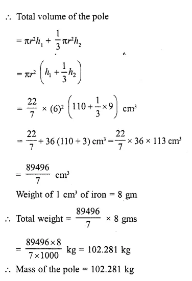 RD Sharma Class 10 Solutions Chapter 14 Surface Areas and Volumes Ex 14.2 32