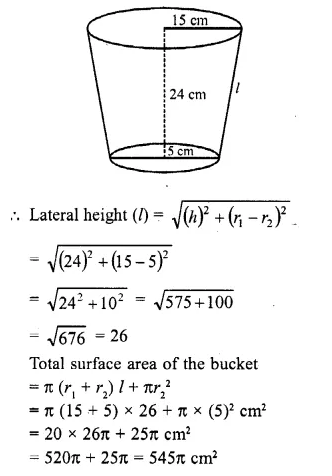 RD Sharma Class 10 Solutions Chapter 14 Surface Areas and Volumes Ex 14.3 10