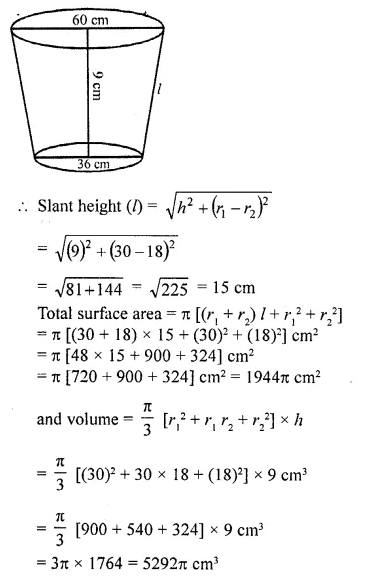 RD Sharma Class 10 Solutions Chapter 14 Surface Areas and Volumes Ex 14.3 21
