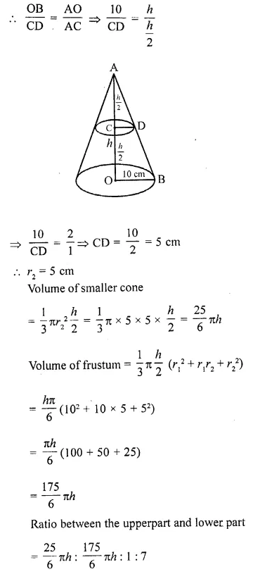 RD Sharma Class 10 Solutions Chapter 14 Surface Areas and Volumes Ex 14.3 24