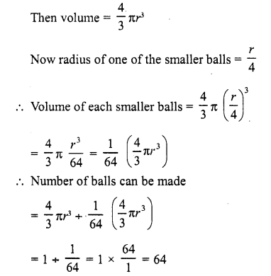RD Sharma Class 10 Solutions Chapter 14 Surface Areas and Volumes Revision Exercise 16