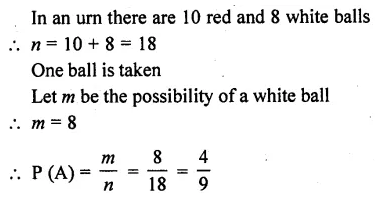 RD Sharma Class 10 Solutions Chapter 16 Probability Ex 16.1 11