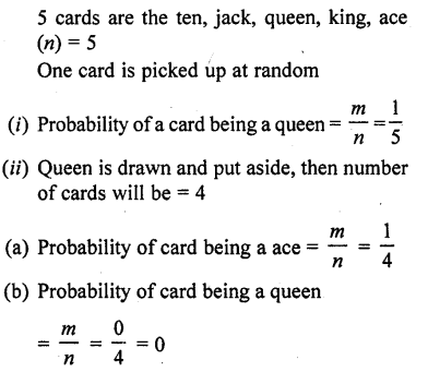 RD Sharma Class 10 Solutions Chapter 16 Probability Ex 16.1 39