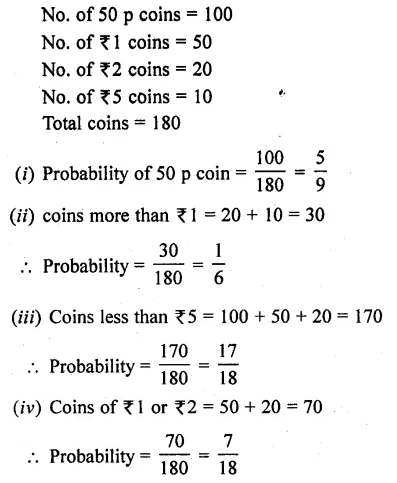 RD Sharma Class 10 Solutions Chapter 16 Probability Ex 16.1 48