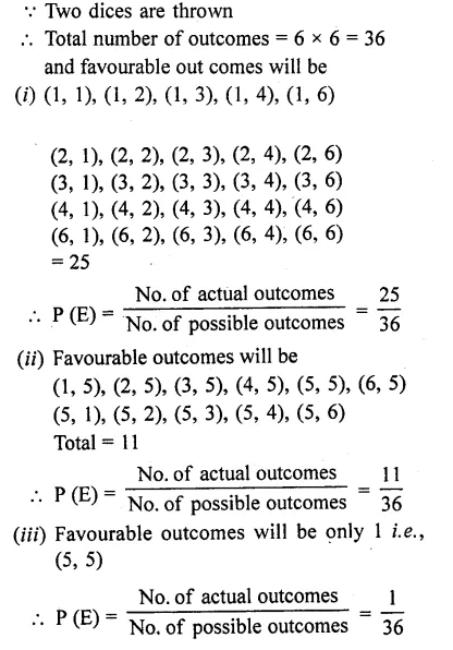 RD Sharma Class 10 Solutions Chapter 16 Probability Ex 16.1 66