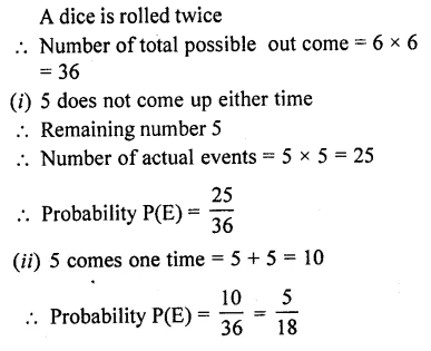RD Sharma Class 10 Solutions Chapter 16 Probability Ex 16.1 68
