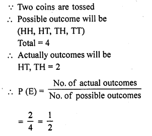 RD Sharma Class 10 Solutions Chapter 16 Probability Ex VSAQS 16