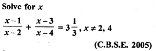 RD Sharma Class 10 Solutions Chapter 4 Quadratic Equations Ex 4.3 106