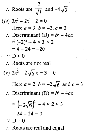 RD Sharma Class 10 Solutions Chapter 4 Quadratic Equations Ex 4.5 6