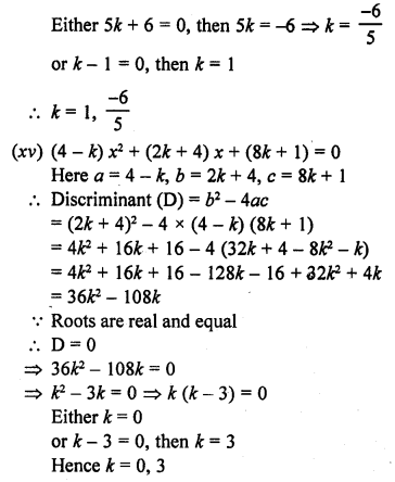 RD Sharma Class 10 Solutions Chapter 4 Quadratic Equations Ex 4.6 13