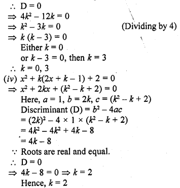RD Sharma Class 10 Solutions Chapter 4 Quadratic Equations Ex 4.6 22