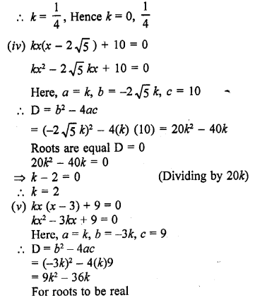 RD Sharma Class 10 Solutions Chapter 4 Quadratic Equations Ex 4.6 24