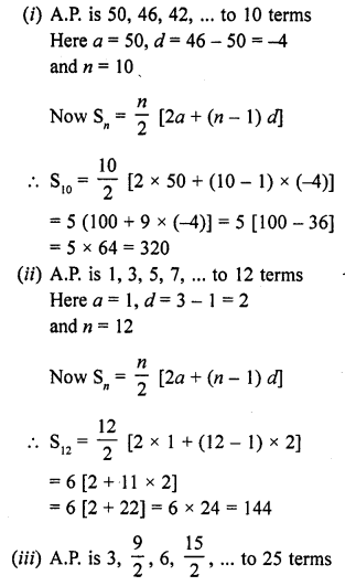 RD Sharma Class 10 Solutions Chapter 5 Arithmetic Progressions Ex 5.6 2