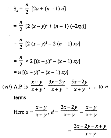 RD Sharma Class 10 Solutions Chapter 5 Arithmetic Progressions Ex 5.6 5