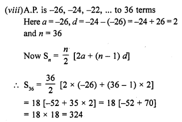 RD Sharma Class 10 Solutions Chapter 5 Arithmetic Progressions Ex 5.6 7