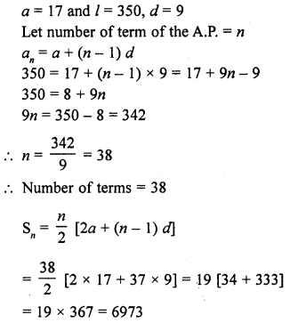 RD Sharma Class 10 Solutions Chapter 5 Arithmetic Progressions Ex 5.6 76