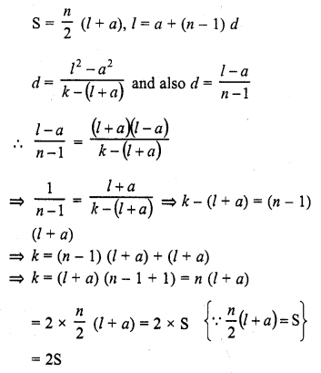 RD Sharma Class 10 Solutions Chapter 5 Arithmetic Progressions MCQS 10