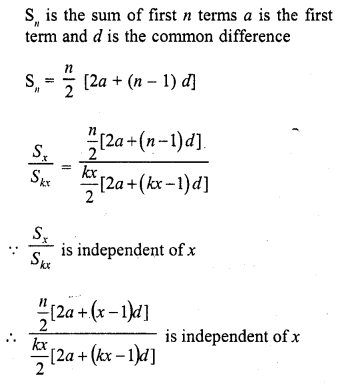 RD Sharma Class 10 Solutions Chapter 5 Arithmetic Progressions MCQS 36