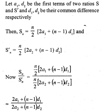 RD Sharma Class 10 Solutions Chapter 5 Arithmetic Progressions MCQS 42