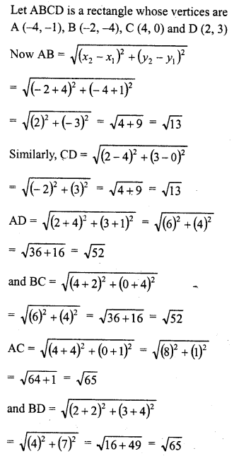 RD Sharma Class 10 Solutions Chapter 6 Co-ordinate Geometry Ex 6.2 11