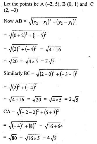 RD Sharma Class 10 Solutions Chapter 6 Co-ordinate Geometry Ex 6.2 32