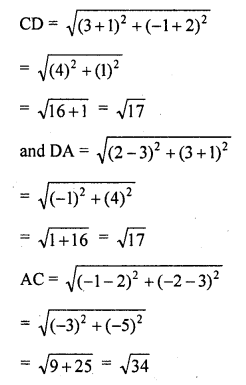 RD Sharma Class 10 Solutions Chapter 6 Co-ordinate Geometry Ex 6.2 59