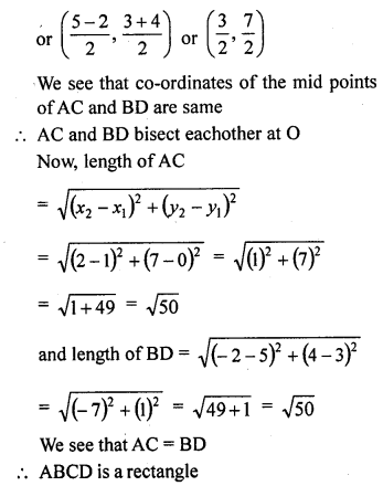 RD Sharma Class 10 Solutions Chapter 6 Co-ordinate Geometry Ex 6.3 61